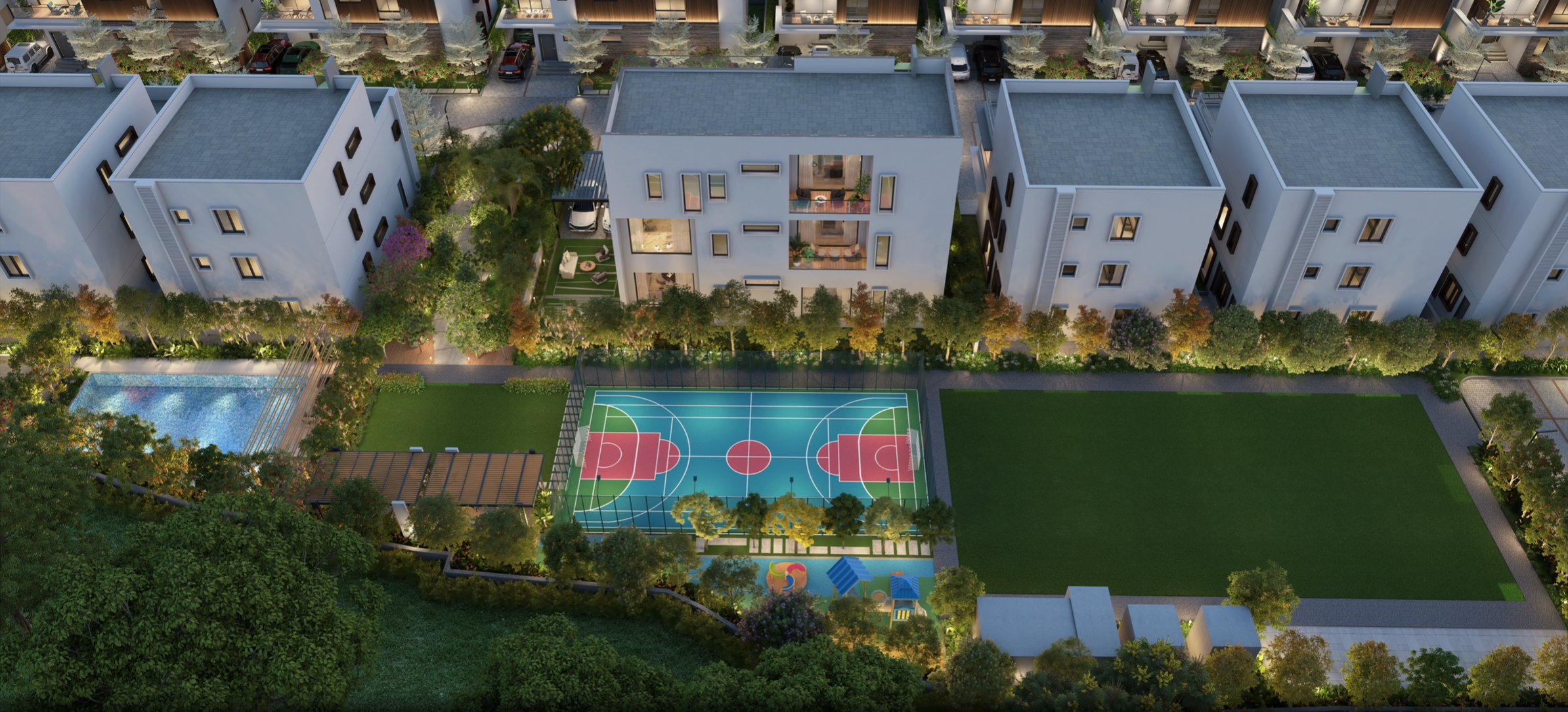 Aerial amenities